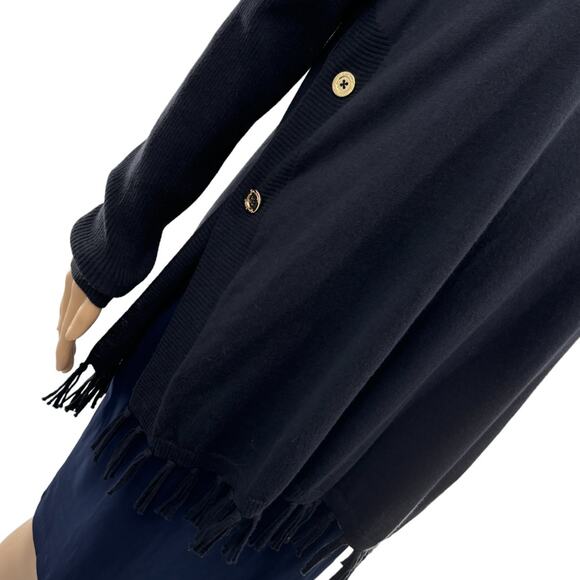 Lilly Pulitzer Ramona Black Fringe Sweater - Picture 7 of 12